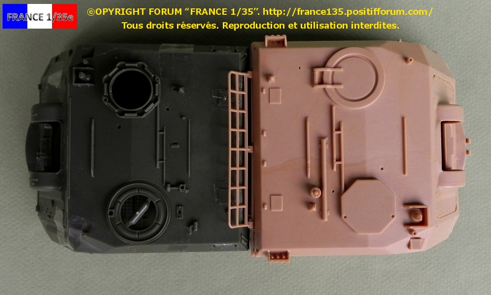 auf1 - AMX 30 AUF1, French Self Propelled Gun. MENG, 1/35, ref TS-004. Plastique injecté et photodécoupe. Revue en 4 partie. 1ère partie. FRANCE135_AuF1_MENGMODEL_1-35_REFTS-004_COMPARITIFKITHELLER_06_zps2f902f59