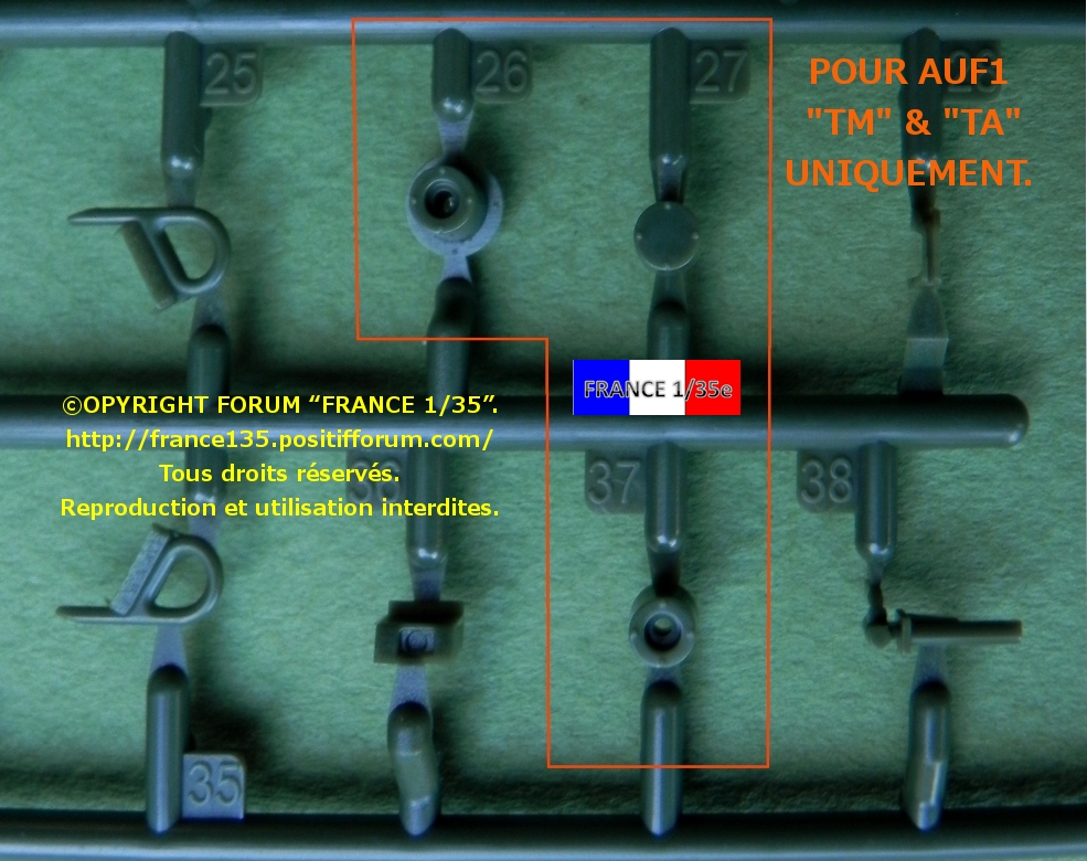 AMX 30 AUF1, French Self Propelled Gun. MENG, 1/35, ref TS-004. Plastique injecté et photodécoupe. Revue en 4 partie. 1ère partie. PBANTENNES_zps39961b30