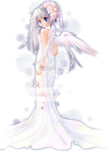 أفراح انمي Angel-wedding