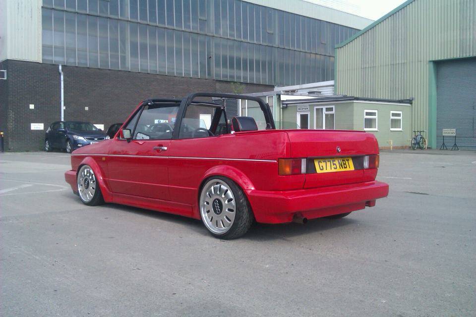 1990 VW Golf MK1 GTI Cabriolet, Red 1.8 8v 282944_10150876488486722_469343117_n