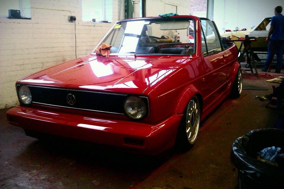 1990 VW Golf MK1 GTI Cabriolet, Red 1.8 8v 528892_10150875317551722_1544102981_n