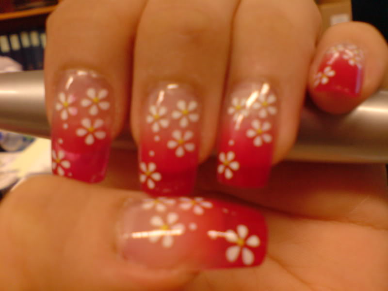 NAIL ART UNGHIE  Gyaru SUPER DECORATE!^_^ DSC00374