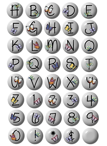 Alphabets tubes 6Buttons-by-JK
