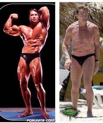 Arnold Schwarzenegger Nasl Br Vcda Sahipti ? Peki Ya imdi ? Arnold1