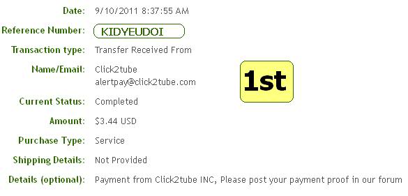 [PROOF] Click2Tube lần 1 Click2Tube1st