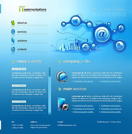 Template 11963 Flash + Html 11963