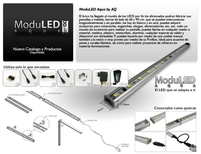 Si no tienes leds es porque no quieres. Moduledaqua