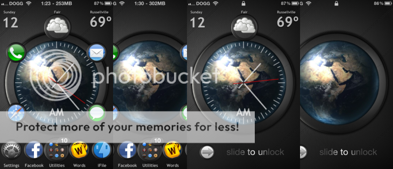 Looking Glass v1.0 Tema buenisimo para iPhone 4 (RECOMENDADO) Theme