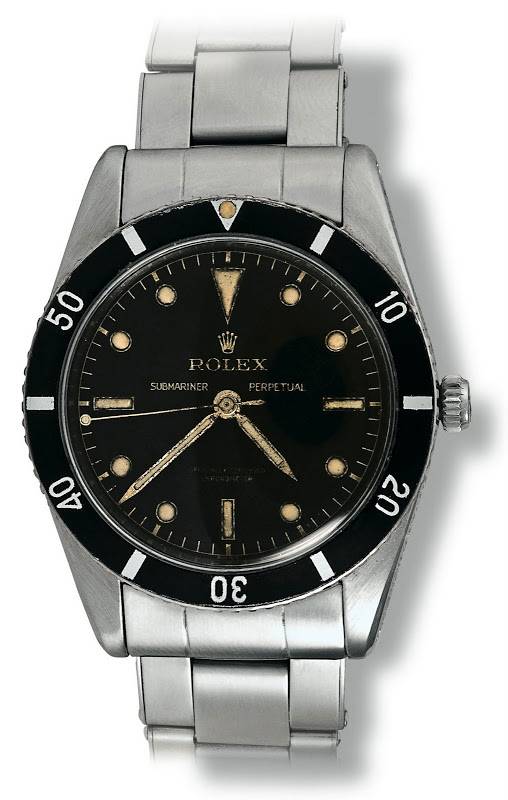 (document historique) la Submariner testée par Rebikoff en 1953 First-1953-Rolex-Submariner_zps21632737