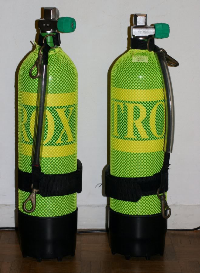 Ré-épreuve et custom Nitrox