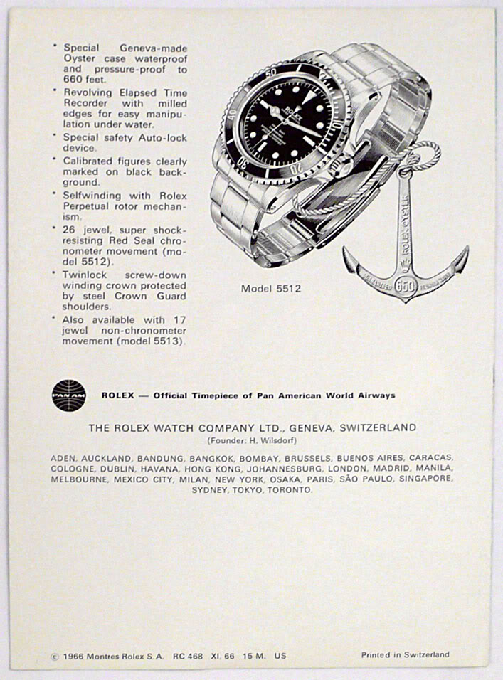 Document vintage (submariner) Page3-1