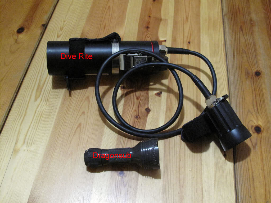 revue - [revue matériel] Phare Dive Rite 1000 lumens DRvsDG4