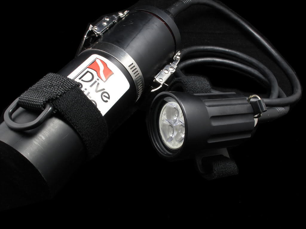 [revue matériel] Phare Dive Rite 1000 lumens PhareDR01