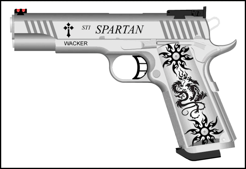 Design/Modify your 1911 HANDGUN (Virtual 1911 Customize) Project-SpartanSTI6