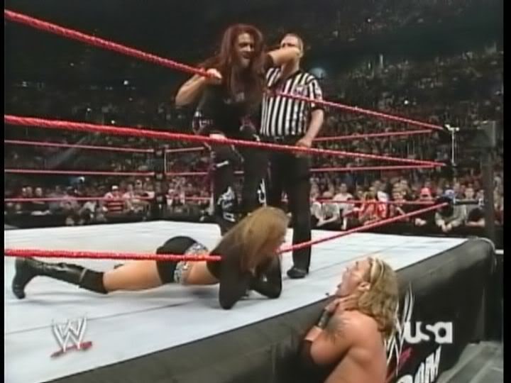 trish lita vs jacqueline Guillotinados