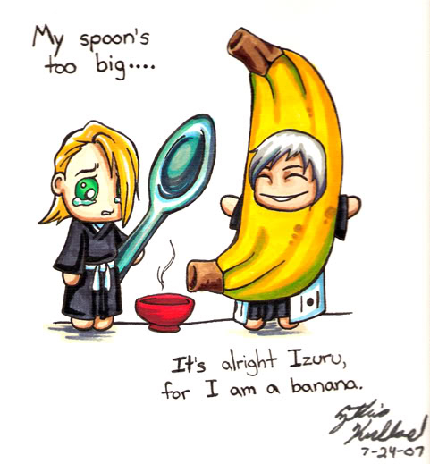 Gifs bleach et compagnie Banana_Gin_and_Izuru__s_Spoon_by_11