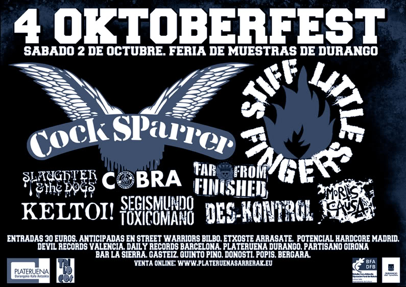 4 OKTOBERFEST!!!  Durango (HE), 02-10-2010: Cock Sparrer, Stiff Little Fingers, SATD, Cobra, FFF, Keltoi, Segismundo Tox Oktoberfinal_bajares