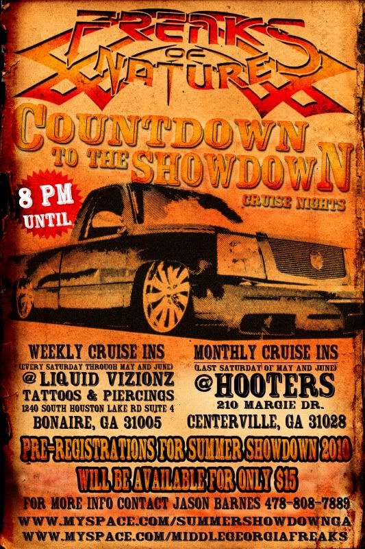 COUNTDOWN TO THE SHOWDOWN CRUISE NIGHTS Freaksflyer1