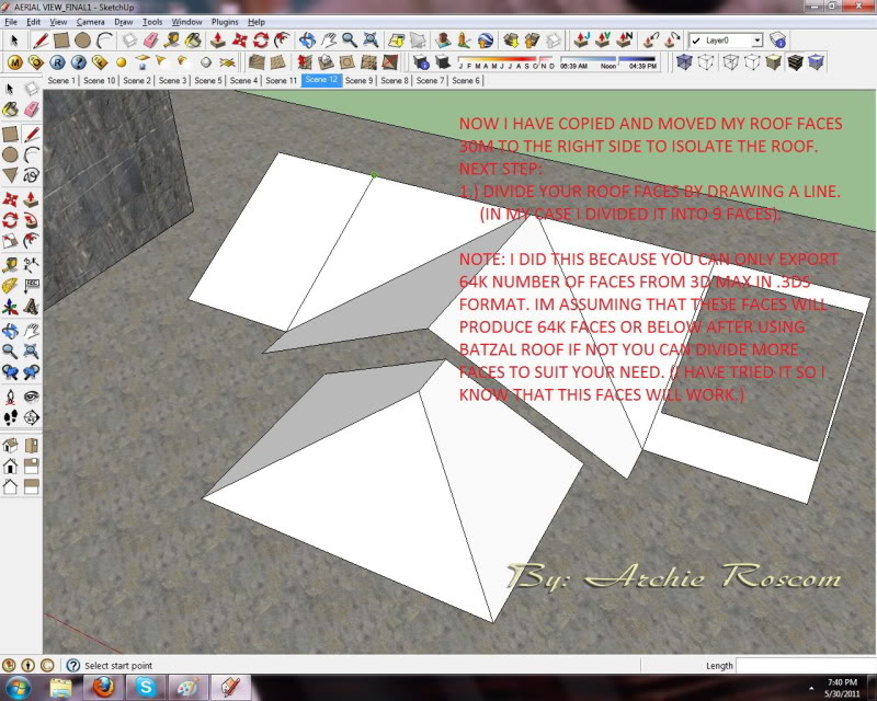 HOW TO USE BATZAL ROOF FOR SU COMPLETE TUTORIAL Batzal_on_su_tut_03