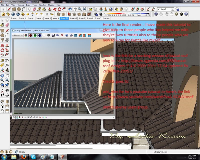 HOW TO USE BATZAL ROOF FOR SU COMPLETE TUTORIAL Batzal_on_su_tut_11-1