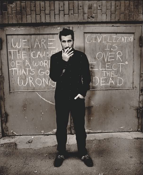 Serj Tankian - Elect The Dead Serj-Wall