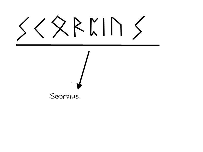 CLASE I Scorpiusrunanombre