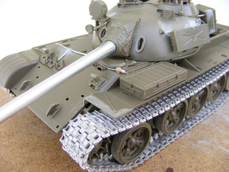 T55 Est-allemand avec lame dozer T55NVA1