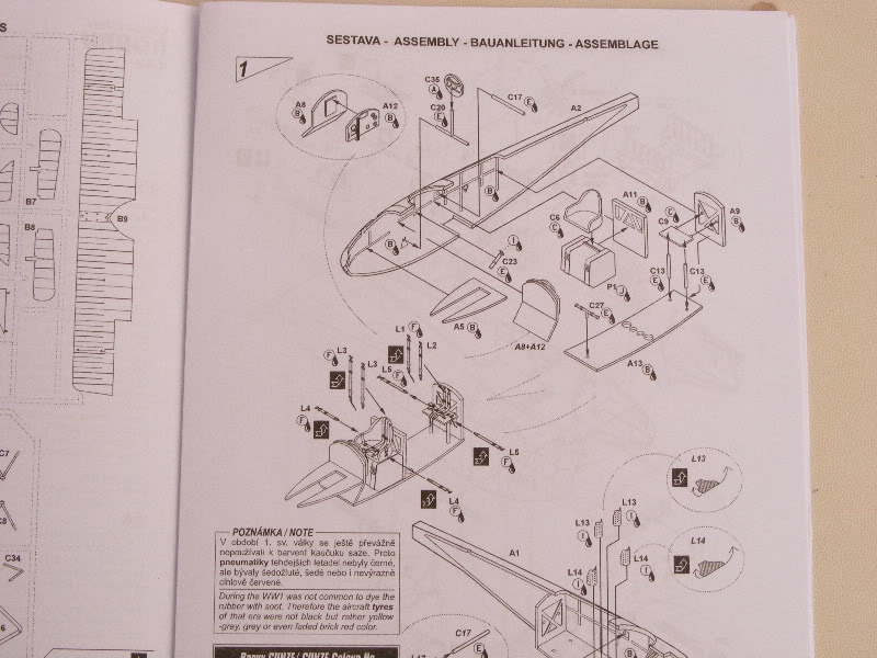 [Calou]   Albatroc CIII Special Hobby 1/48ème Notice1