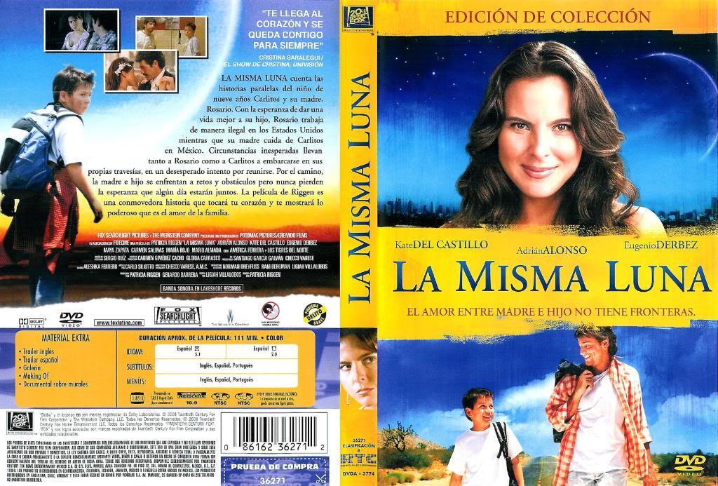 La Misma Luna (2007) Under the same moon La_Misma_Luna-MexicoDVDcover