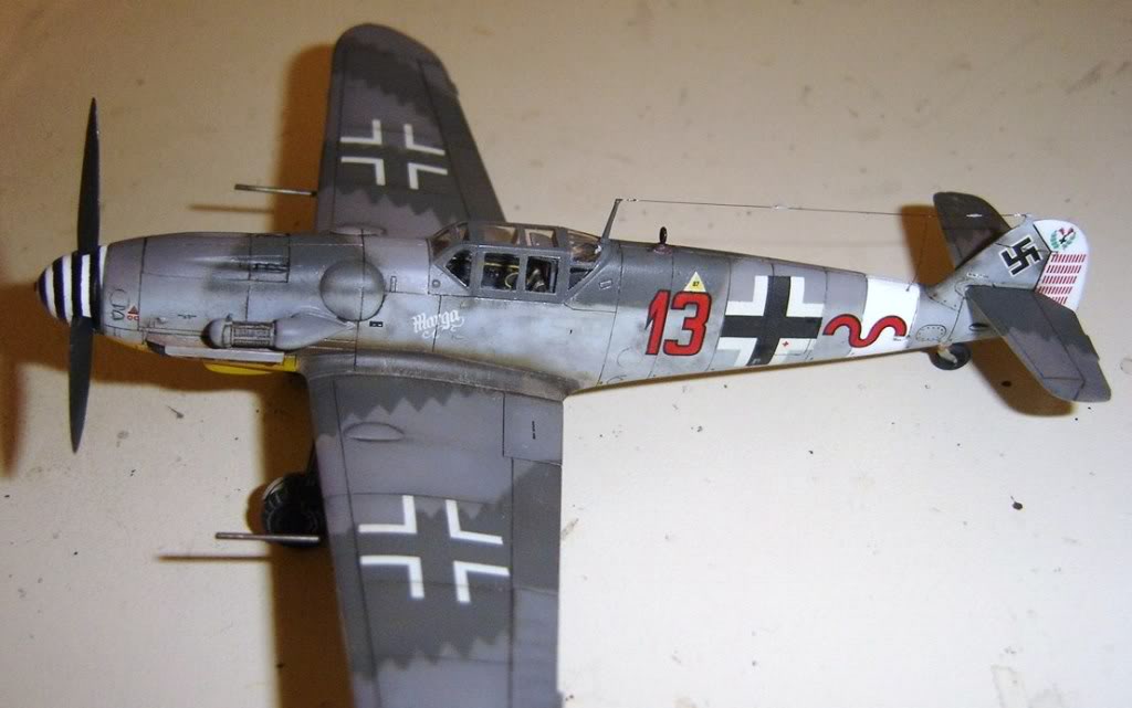 Messerschmitt Bf 109 G-6/R6, Hasegawa, 1/72 Bf109G-6HasegawaresinasInge1-72093