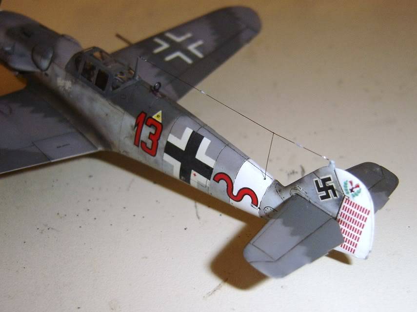 Messerschmitt Bf 109 G-6/R6, Hasegawa, 1/72 Bf109G-6HasegawaresinasInge1-72095