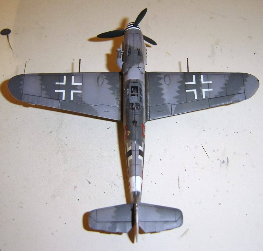 Messerschmitt Bf 109 G-6/R6, Hasegawa, 1/72 Bf109G-6HasegawaresinasInge1-72096