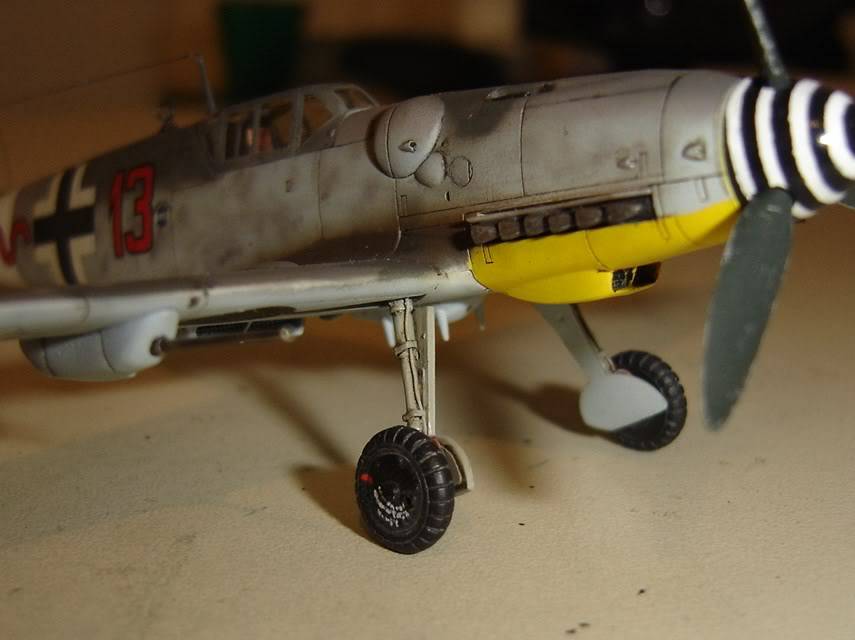 Messerschmitt Bf 109 G-6/R6, Hasegawa, 1/72 Bf109G-6HasegawaresinasInge1-72099