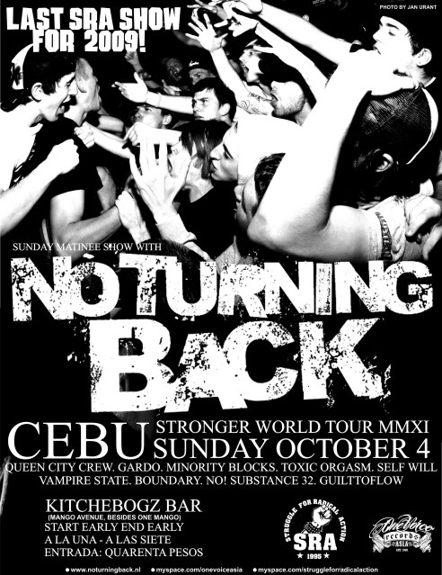 NO TURNING BACK OCTOBER 04 CEBU CITY NOTURNINGBACK-1