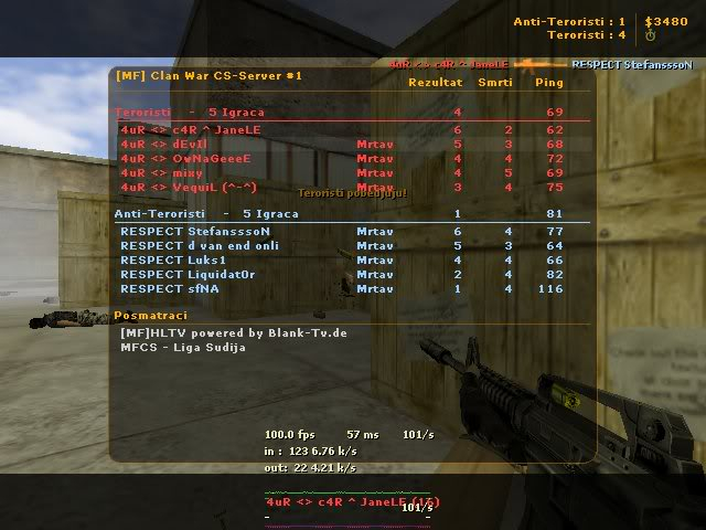 4uR vs RESPECT [MF liga] De_clan1_mill0007