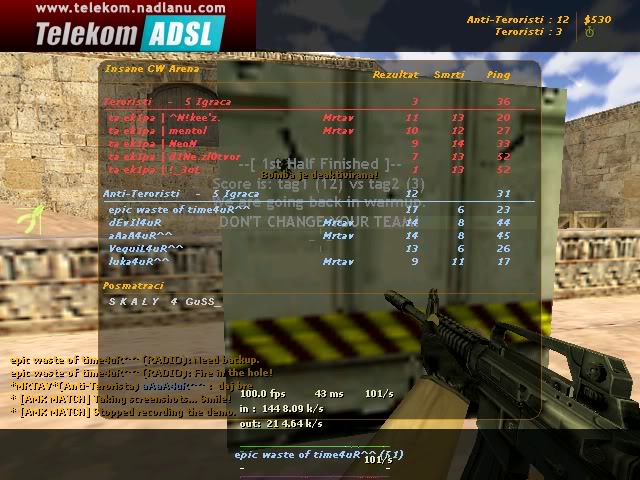 4uR vs ta ekipa De_dust20319