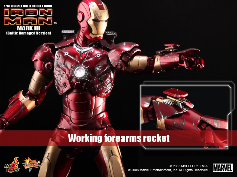 [Hot Toys] MMS110 - Iron Man - Iron Man Mark III Battle Damaged Version 4IronMan_Mark3BattleDamaged