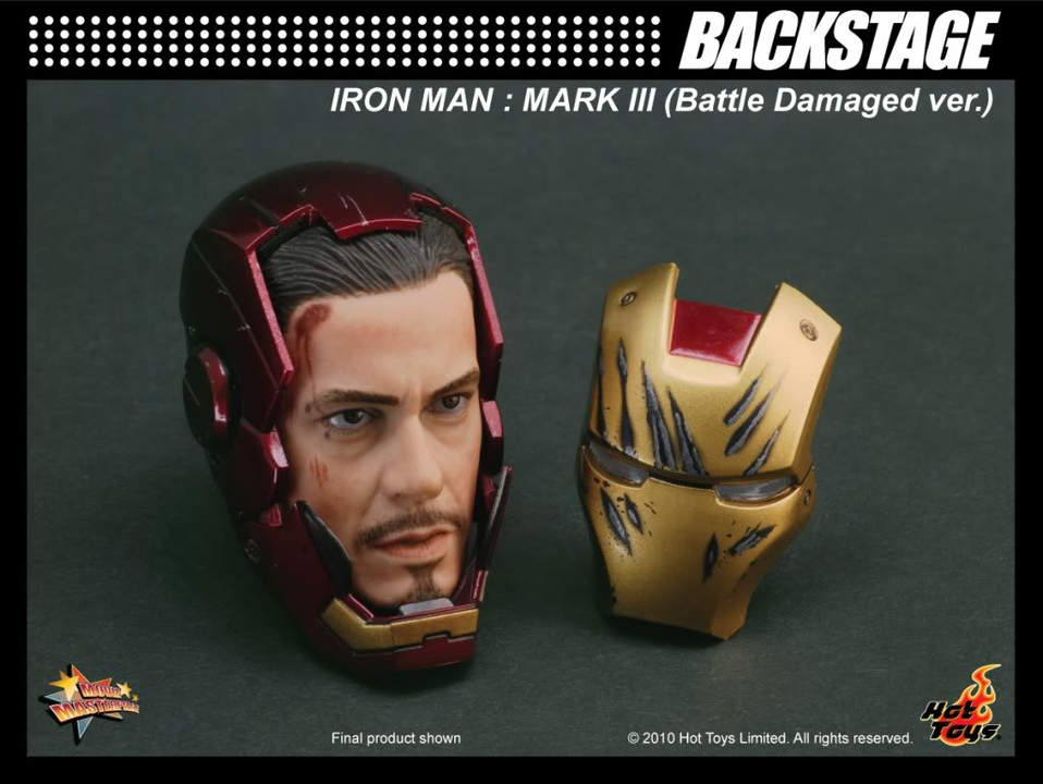 [Hot Toys] MMS110 - Iron Man - Iron Man Mark III Battle Damaged Version IronManMarkIIIBattleDamagedverbacks