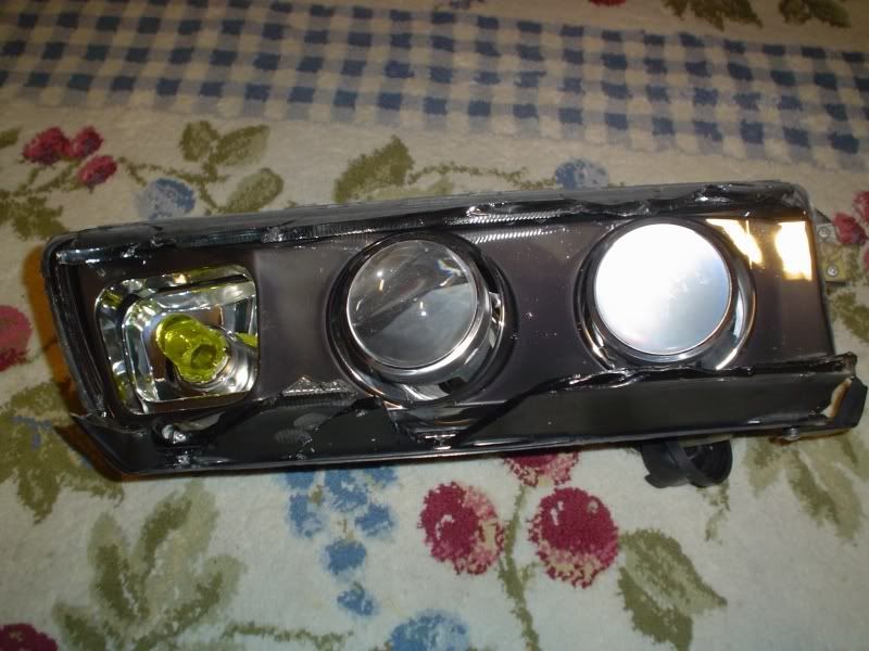 WTS S13 SE 7 Spoke / Silvia Dual Proj. Headlights (1 Dmg'd) DSC01871