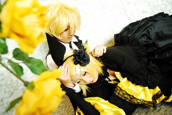 # Cosplays Cosplaying_Len_akuno_mesitukai_by_M