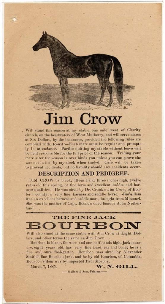 Photos & Memorabilia - Page 11 JimCrowadvertisement1885