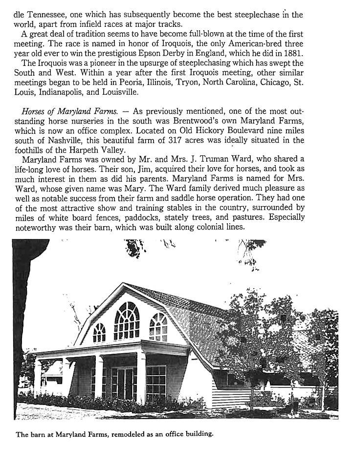 Photos & Memorabilia - Page 8 MarylandManorStables10