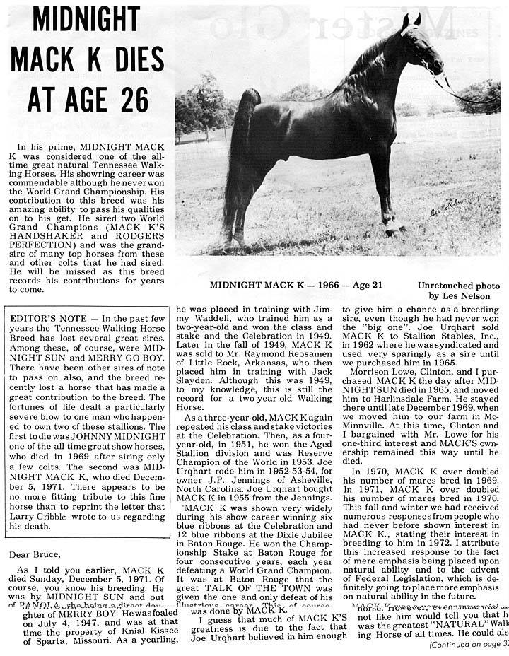 History Of The Tennessee Walking Horse - Page 8 MidnightMackKDeath1