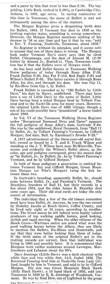 History Of The Tennessee Walking Horse - Page 8 Morgan8