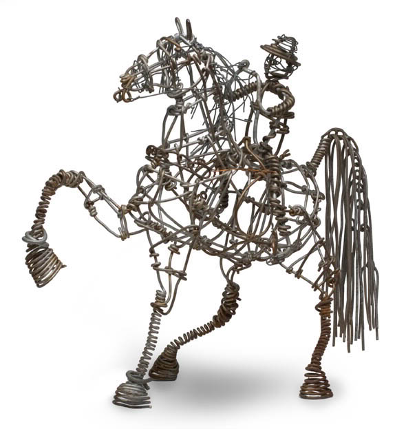 The BEST of Walking Horse Trivia! - Page 15 DSC1314-Wire-Horse