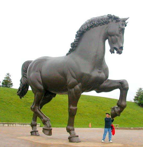 Equine Art - Page 3 LeonardoshorseinMeijerGardens-thumb-550x565-180