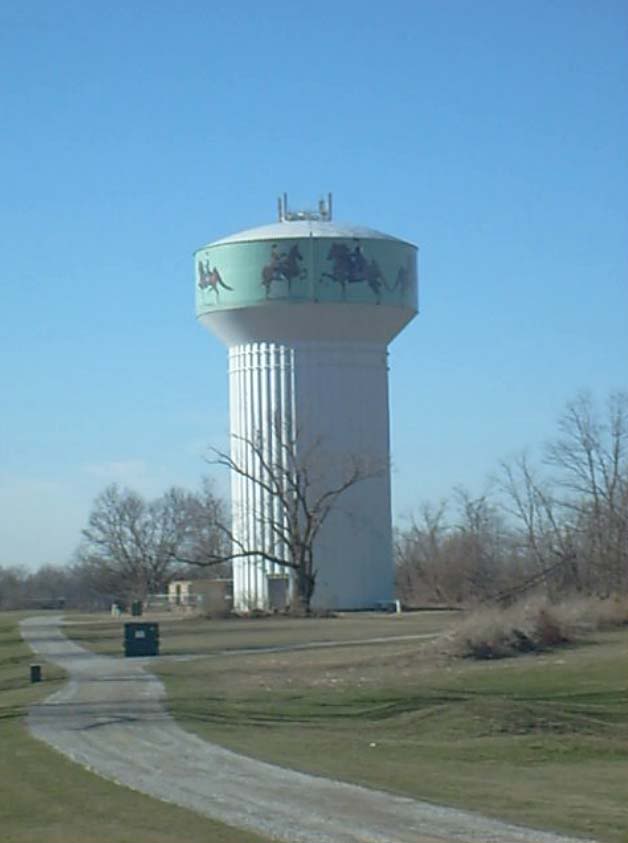 Equine Art ShelbyvilleWaterTower5