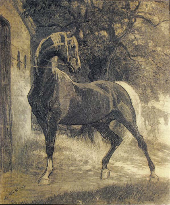 Equine Art - Page 3 TheStallion-GeorgeFordMorris-1