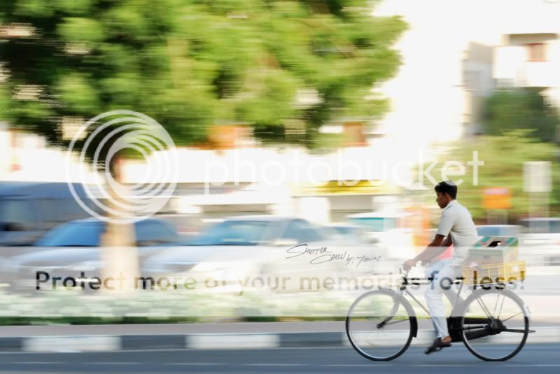 "panning photography"....practice mode! Bike5