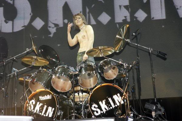 S.K.I.N. YoshikiDrumset